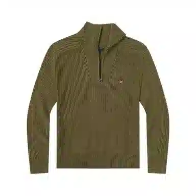 Teenie Weenie Men Half-Zip Knit Sweater