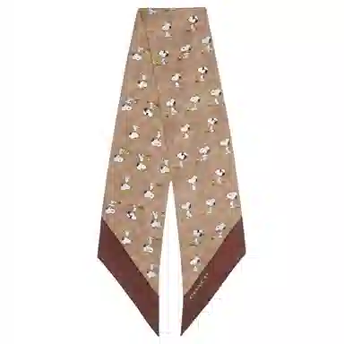 COACH Peanuts Silk Scarf