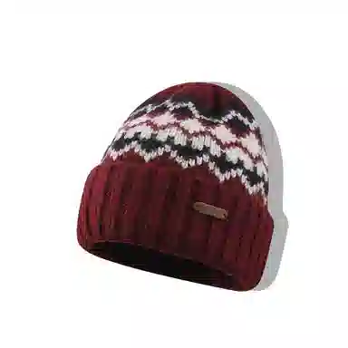 Youwei Fair Isle Knit Beanie