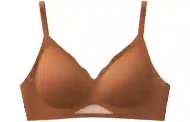 素肌良品 纯色无钢圈透气薄款文胸