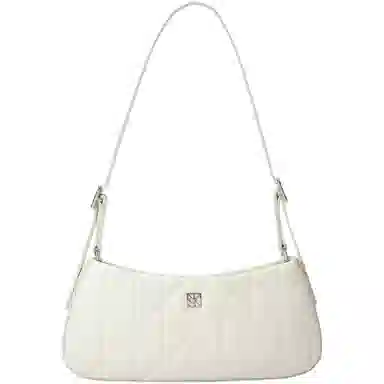 Calvin Klein Elegant Commuter Shoulder Bag Medium White