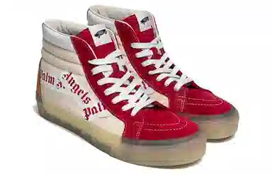 Palm Angels x Vans SK8 Vault Reissue VLT LX Red White