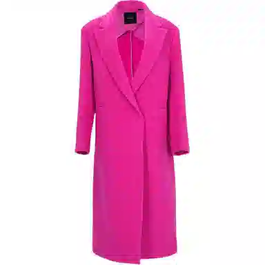 PINKO FW25 Solid Long Sleeve Coat