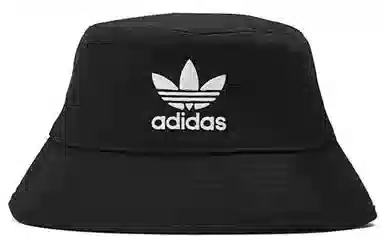 adidas Originals Trefoil Heart Doodle Bucket Hat Black