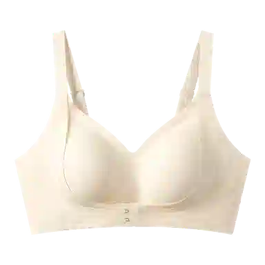 欧迪芬 无痕前扣防震设计内衣零感软支撑固定立体杯型亲肤透气舒适高颜值隐形聚拢无钢圈抗下垂文胸 女款