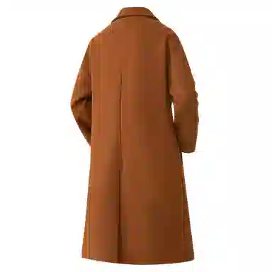SANTASTIC Classic Double-Breasted Wool Coat