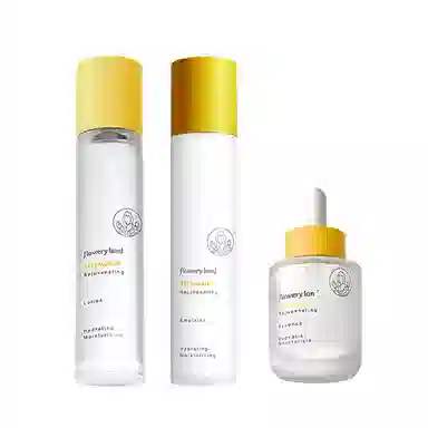 花肌粹 紧致抗老水乳护肤套装淡纹糖氧双抗轻盈滋润补水保湿滋养 修护维稳