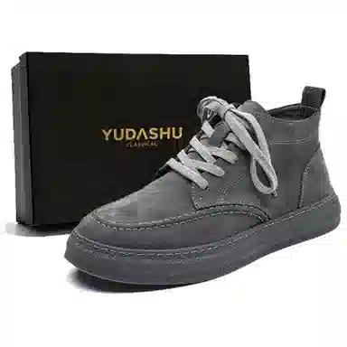 YUDASHU High Top Suede Leather Boots
