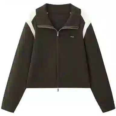 Peacebird Double Zipper Knit Cardigan