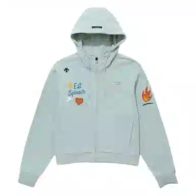 DESCENTE Logo Zip Hoodie
