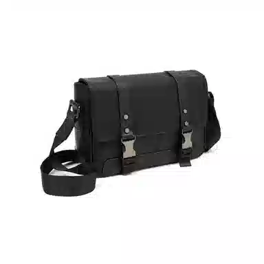 老人头 经典复古老花潮流时尚 合成革 单肩包 常规 男款 多色