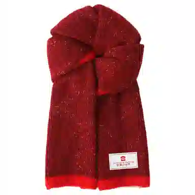 Gongli World Wool Knit Scarf