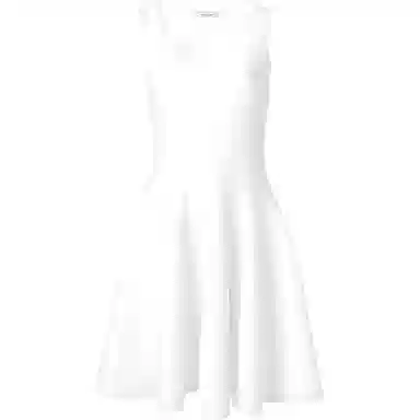 纪梵希 伞摆蕾丝束腰短款无袖连衣裙 女款