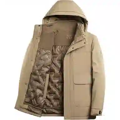 老爷车 简约经典商务羽绒服 男款