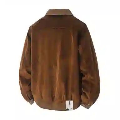 布客行 轻奢老钱风高级感潮服硬挺重磅美式复古高街工装雅痞机车机能风美拉德防寒秋冬保暖皮衣夹克 男女同款