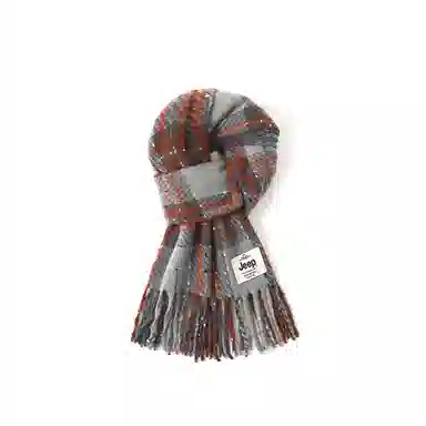 Jeep Dopamine Plaid Scarf