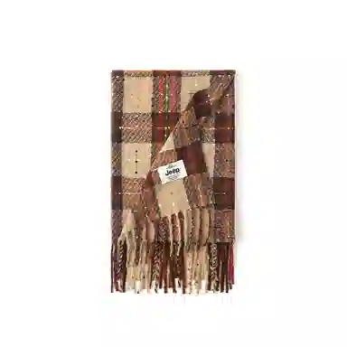 Jeep Dopamine Plaid Scarf