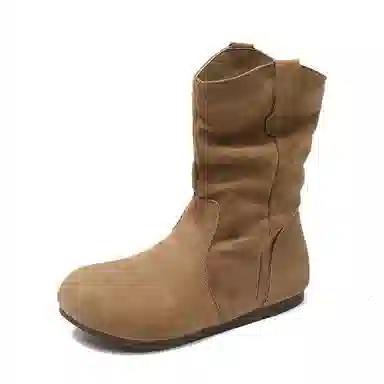 复古简约舒适轻便百搭耐磨防滑瘦瘦勃肯 短靴 女