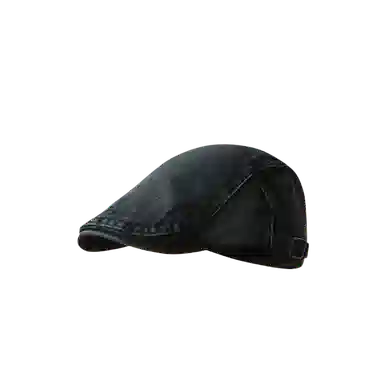 杨同学 复古牛仔英伦风文艺复古 涤纶 贝雷帽 男女同款情侣款 浅蓝/中蓝/深蓝/黑色