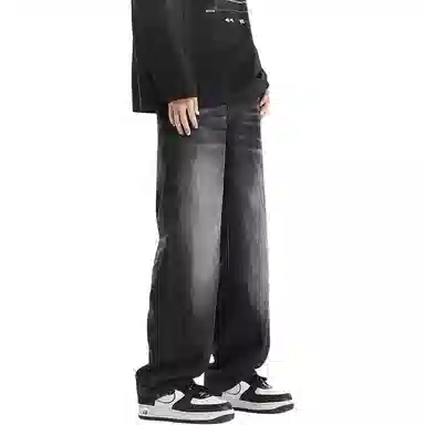 TFU Vintage Washed Loose Jeans