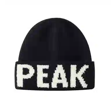 【礼盒可选】 匹克 舒适保暖 简约时尚 聚酯纤维 绒线帽 男女同款情侣款