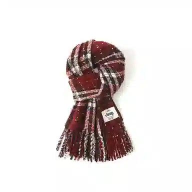 Jeep Dopamine Plaid Scarf