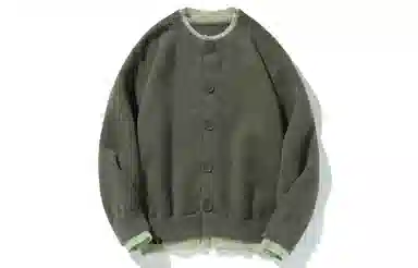 王者荣耀 假两件开衫外套春秋潮牌简约时尚学院风慵懒舒适日常户外通勤百搭针织衫上衣内搭叠穿单排扣毛衣 男女同款