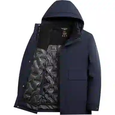 老爷车 简约经典商务羽绒服 男款