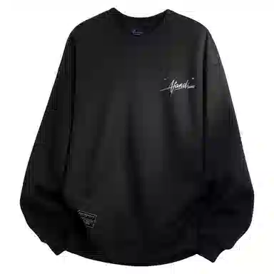 阿凡迪 美式高街复古宽松日常通勤休闲运动经典百搭纯色长袖卫衣 男女同款