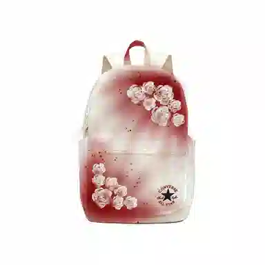 Converse Logo Backpack White Red