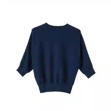 晚白 吸湿透气有弹力抗过敏针织衫 女款