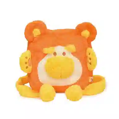 垣途者 日系可爱卡通 毛绒 双肩包 常规 女款 多色