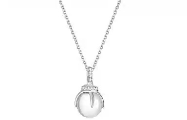 石头记 锁骨链 小灯泡小众设计轻奢 氛围感白月光 优雅高级感  招财纳福转运旺事业#好运天然 白水晶 项链 女款