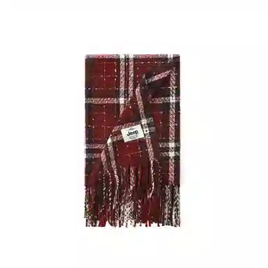 Jeep Dopamine Plaid Scarf