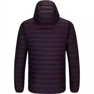 超级安踏 连帽拉链纯色保暖修身羽绒服 男款