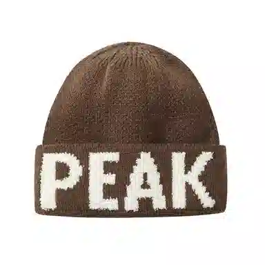 【礼盒可选】 匹克 舒适保暖 简约时尚 聚酯纤维 绒线帽 男女同款情侣款