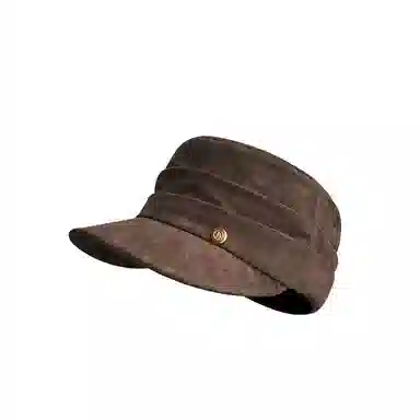 艾佳微 大头围日常百搭显脸小气质英伦 涤纶 帽子 男女同款情侣款