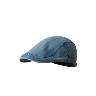 杨同学 复古牛仔英伦风文艺复古 涤纶 贝雷帽 男女同款情侣款 浅蓝/中蓝/深蓝/黑色