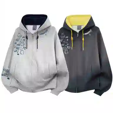 HYPASCENT Graffiti Hoodie Set