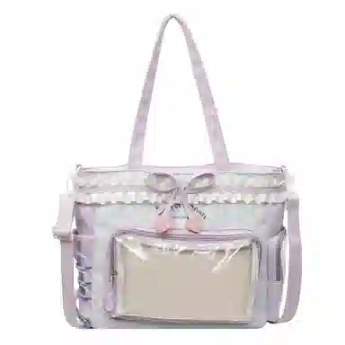 單倉 二次元小众多巴胺 布料 痛包 常规 女款 多色