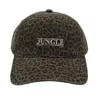 艾佳微 做旧豹纹深顶大头围显脸小软顶高级感潮 棉 鸭舌帽 男女同款情侣款