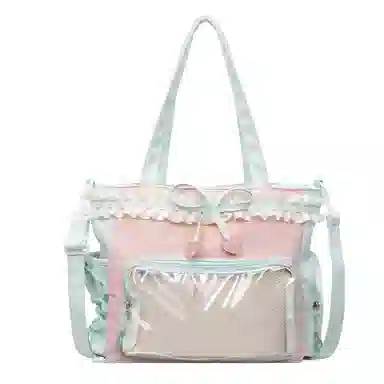 單倉 二次元小众多巴胺 布料 痛包 常规 女款 多色