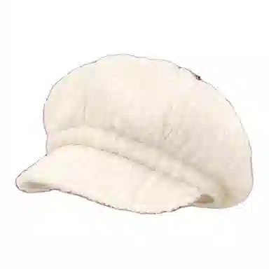 木林森 日系卡通小动物翻檐保暖文艺百搭显脸小潮 毛线 贝雷帽 男女同款情侣款