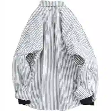 Gongnu Casual Striped Shirt