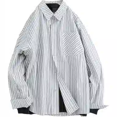 Gongnu Casual Striped Shirt