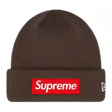 Supreme x New Era Box Logo Beanie