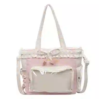 單倉 二次元小众多巴胺 布料 痛包 常规 女款 多色