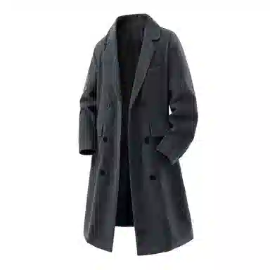 zomuros Classic Double-Breasted Coat