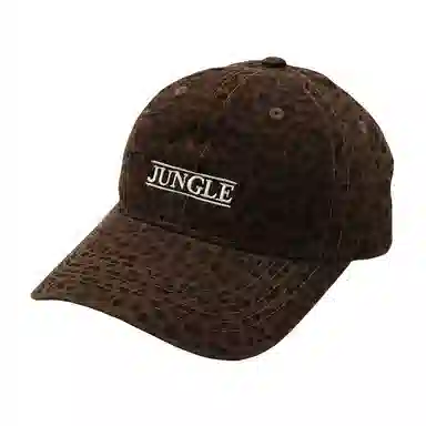 艾佳微 做旧豹纹深顶大头围显脸小软顶高级感潮 棉 鸭舌帽 男女同款情侣款