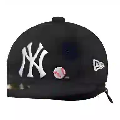 New Era MLB Yankees Keychain Black